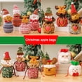 thumbnail image 4 of Saco de Navidad OEM para niños, bolsa de regalos de Navidad, bolsa de almacenamiento de dulces, exquisita bolsa de manzana de Papá Noel, regalos publicitarios promocionales de Navidad, 4 of 4