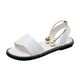 thumbnail image 2 of Sandalias Mujer Zapatillas planas Punta abierta Perla Cómoda Playa Zapatos romanos Flip Flop Wmkox8yii shjk1486, 2 of 7