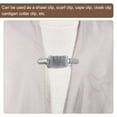 thumbnail image 6 of 2 Pack Dress Cinch Clips, Tightener Dress Back Cinch Clip(Gray), 6 of 6