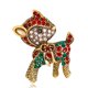 thumbnail image 1 of Yuarrent Decorado Árbol de Navidad Botas de Papá Noel Muñeco de nieve Campana Broche Bufanda Collar Solapa Broche de Navidad Regalo de niña Kits de decoración para fiestas No.39 Yuarrent JR0793-39, 1 of 6