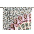 thumbnail image 4 of Pop Popular Handicrafts Indian Hippie Bohemian Beautiful Peacock Mandala Curtain Panels White Multicolor, 4 of 7