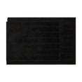thumbnail image 1 of Mainstays Black Tufted Stripe 2 Piece Bath Rug Set, 1 of 4