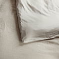 thumbnail image 4 of French Linen and Cotton Duvet Cover & Sham Set - Twin/Twin XL - Putty Heather | BOKSER HOME, 4 of 5