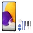 thumbnail image 2 of Phone Screen Replacement for   A72 5G 4G SM A725 SM A725M DS, 6.7in OLED Digitizer Touch Display Assembly with Frame, 3D Sensitive Touch Screen Repair Tool Kit, 2 of 8