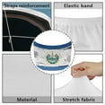 thumbnail image 6 of Uorisanigo Car Hood Cover Weatherproof El Salvador Logo Hood Cover Universal Hoods Wrap Blanket Fit for Cars Trucks SUVs for All Seasons Protection, 6 of 7