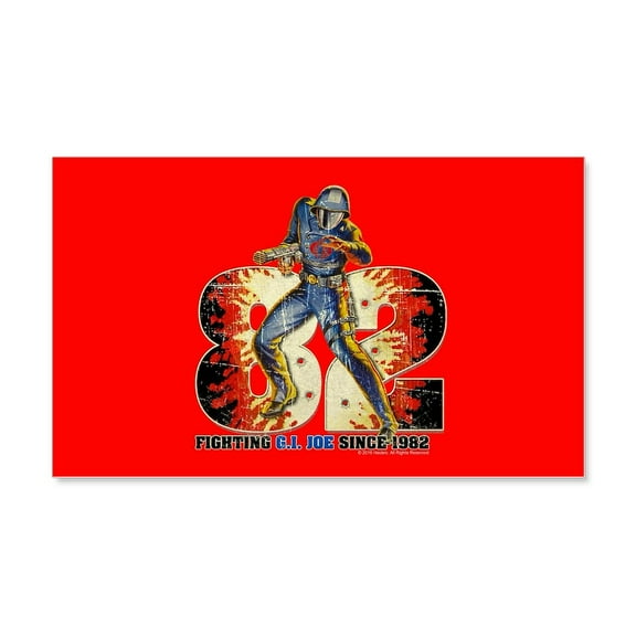 CafePress - G.I. Joe Cobra Commander - 20x12 Wall Decal