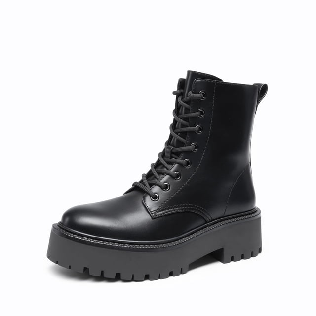 Botas de combate con plataforma DREAM PAIRS DWUMAB2541 para mujer