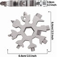 thumbnail image 2 of 20-in-1 Snowflake Multi-Tool, 2 of 5