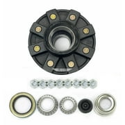 LIBRA Trailer 8 lug Idler Hub Kit 8 on 6.5 8x6.5 for 7000 lbs Axle - 22020