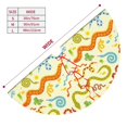 thumbnail image 3 of Yiaed Cartoon Snake8 Print Christmas Tree Skirt , Tree SkirtsTree Mat for Christmas Winter Holiday Indoor Decorations-30", 3 of 7
