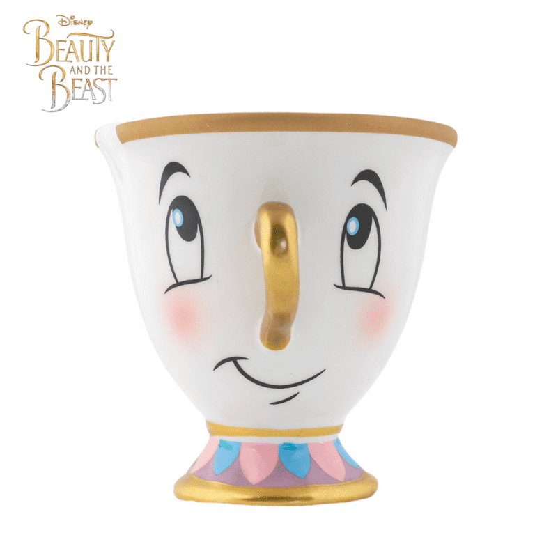 Disney Beauty and The Beast Chip 8oz Sculpted Ceramic Tea Cup