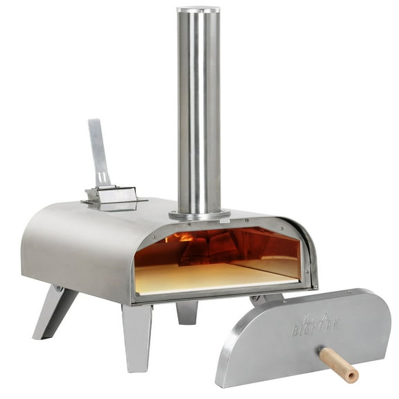 Pizza Oven Wood Pellet Grill Wood BBQ Pizza Maker Portable