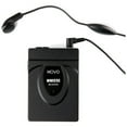 thumbnail image 3 of Movo Photo WMIC50 2.4GHz Wireless Lavalier Mic System with Transmitter, Receiver, Lavalier Microphone, 2x Earphones, 164' Range, 3 of 6