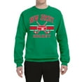 thumbnail image 2 of Wild Bobby City of New Jersey Hockey Fantasy Fan Sports Unisex Crewneck Sweatshirt, Kelly, Large, 2 of 5