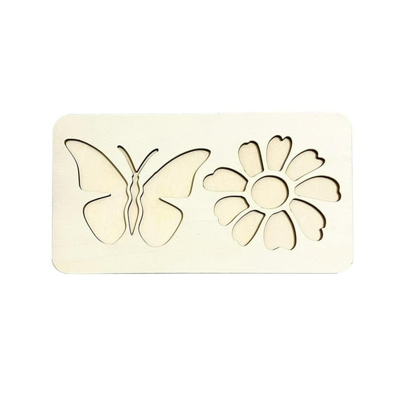 lionlar Montessori Sensory Aids Busy Board Accessories Learning Activities Sensory tool Butterfly