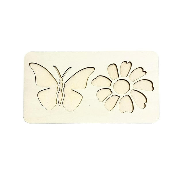kusrkot Montessori Sensory Aids Busy Board Accessories Learning Activities Sensory tool Butterfly