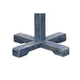 thumbnail image 4 of Rena Coat, Hat Rack Stand, 8 Wood Stems, 72 Inch Ocean Blue Mahogany, 4 of 5