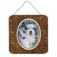 thumbnail image 1 of Bearded Collie Aluminium Metal Wall Or Door Hanging Prints - 6 x 6 In., 1 of 1