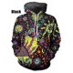 thumbnail image 3 of Sudadera con capucha con estampado 3D de arte psicodélico para hombre, sudadera con capucha a la moda, sudadera con capucha para hombre, sudaderas con capucha de talla grande, 3 of 5
