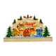 thumbnail image 5 of Decoración navideña de madera para escritorio, escenas festivas de madera, casas , colección de estatuas, lámparas, adornos de mesa,, 5 of 9