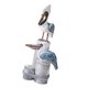 thumbnail image 2 of Estatua de playa Figura de animal Figura de ave marina Figura de ave marina Decoración de mesa Pájaro Azul retro, 2 of 9