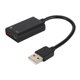 thumbnail image 2 of Skt2-Bk Usb2.0 Unidad Externa Tarjeta De Sonido Gratuita Con Entrada De Micrófono Para Auriculares Para Computadora Portátil De Escritorio Speravity EL007185-00, 2 of 6