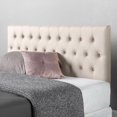 thumbnail image 1 of ZINUS Trina Upholstered Headboard / Button Tufted Upholstery / Adjustable Height / Easy Assembly, 1 of 7
