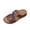 Wine, variant on Yyuenw Women Open Toe Crisscross Wedge Slide Sandals PU Slip On Holiday Casual Summer Walking Shoes
