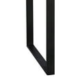 thumbnail image 5 of Armen Living Newark Contemporary Dining Table in Gray Coated Finish and Rusted Black, 5 of 6