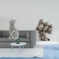 thumbnail image 2 of Figura de escritorio,Estatua de gato,linda estantería,escritorio,decoración del hogar,Figuras de búho,Figuras de búho,animales artificiales,artesanías,decoración del hogar,Figura en, 2 of 8
