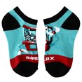 thumbnail image 2 of Roblox Kids Ankle Socks, Kids Shoe Size 10-4 (6 Unique Pairs), 2 of 7