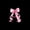 Black Pink A, variant on Manfei Watercolor Bow Letter M Twin Comforter Sets for Girls, Black Pink Initial Bedding Set, Black Reversible, 2pcs
