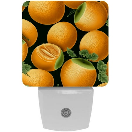 

Cantaloupe LED Square Night Lights - Energy Efficient and Stylish Bedroom Lighting Solution