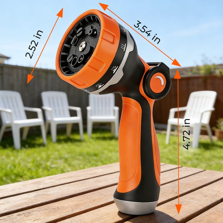 OHHANI Hose Nozzle with 10 Spray Patterns photo 5