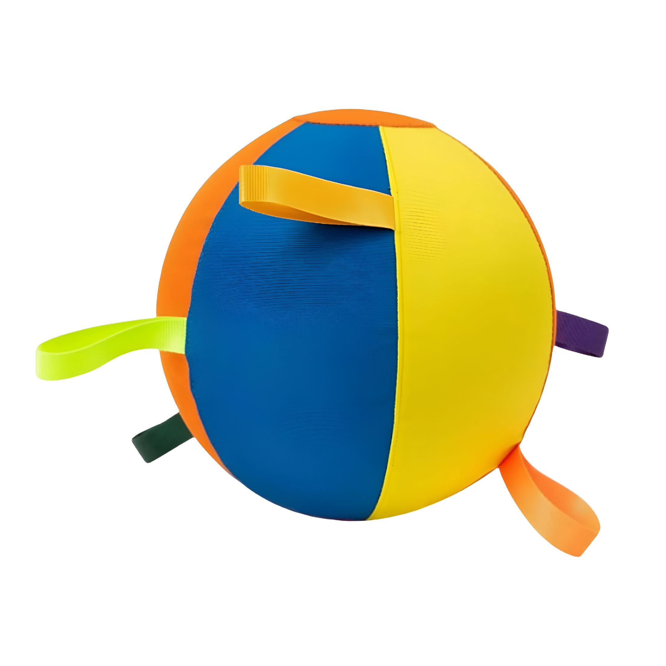 BESTSKY Large Inflatable Herding Ball for Dogs with Pump, Durable Tear-Resistant Dog Exercise Ball 22in, Interactive Outdoor Play Ball for Active Dogs Training Enrichment
