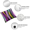 thumbnail image 6 of BANET Throw Pillow Covers Set of 2 Cushion Covers For Striped Decorative Throw Pillowcases for Sofa 12x12in, 6 of 7