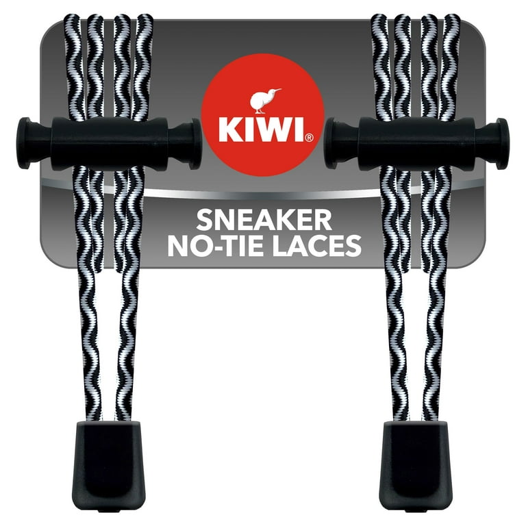 KIWI® Sneaker No-Tie Laces - Black, 1 ct - Kroger