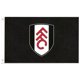 thumbnail image 1 of Fulham FC - Bandera Diseño Escudo (Negro, Blanco), 1 of 2