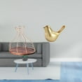 thumbnail image 2 of Portacorchos de vino,Soporte de metal para corcho de vino,tapón de exhibición para vino,Figura de pájaros,Figura de pájaro dorado,decoración del hogar,estatua de animal,Estatuas, 2 of 8