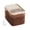 Clear, variant on YIFAEUX Grain Storage Barrel with Built-in Measuring Cup Clear Cover Large Capacity Wide Mouth Airtight Pet Food Container