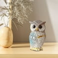 thumbnail image 4 of ZNNT Owl Statue Realistic Look Animal Themed Ornament Owl Collectible Figurine Home Decor Office Desk Accessory _Clearance Decorative Statue, 4 of 7