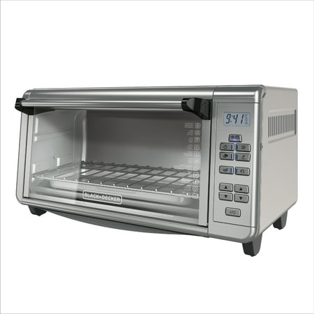 toaster decker oven slice digital ovens stainless steel walmart