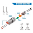 thumbnail image 3 of 24 Kits DT Series Connector Kit 2 3 4 6 8 12 Pin Connectors IP68 Waterproof Automotive Electrical Connectors Plug, 3 of 4