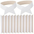 thumbnail image 4 of Greenadscape 100Pcs Shirt Collar Support White Cardboard Collar Shaping for Daily Wear and Formal Occasions, 4 of 8