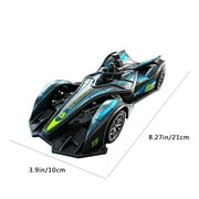 Lekihaqq 1 Packs 2.4GHz RC Drift Car High Speed Stunt Vehicle Rechargeable All Terrain Drifting Toy with LED Lights Remote Control Off Road Racing Car for Adults