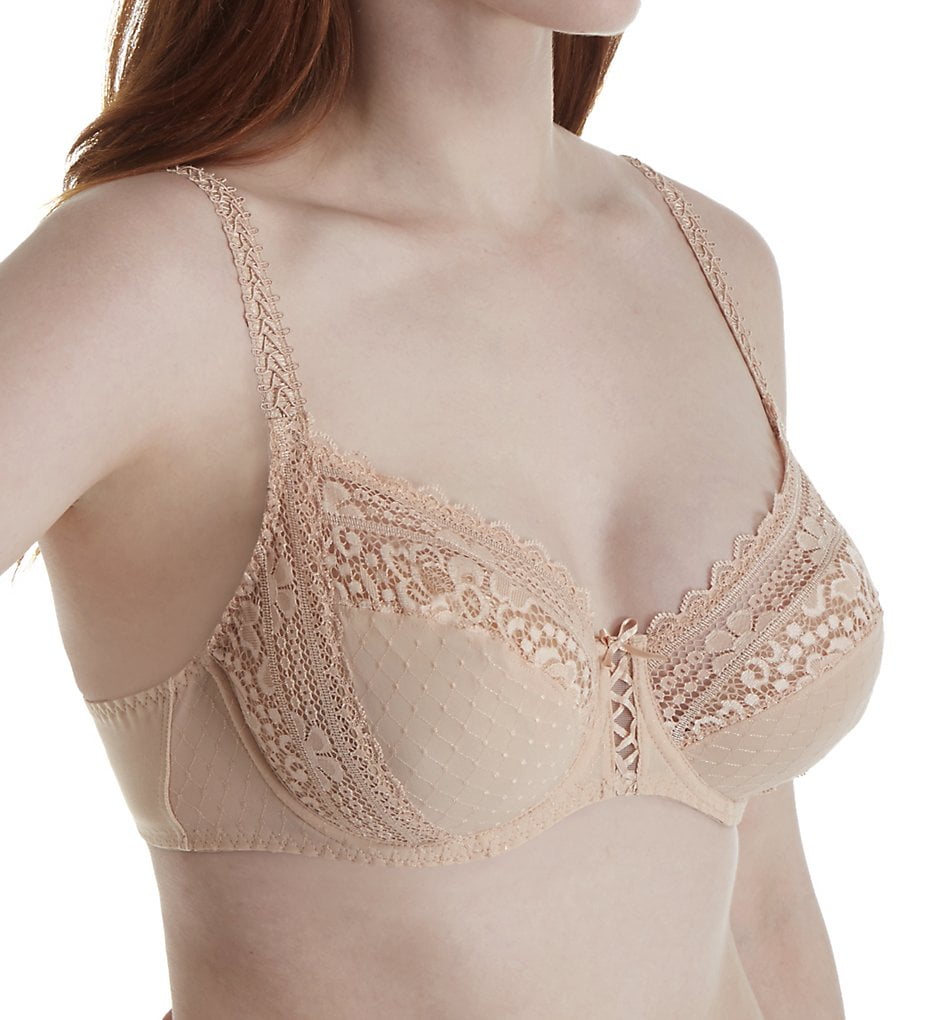 、 Maison Lejaby 278065 Womens Hanae 3 Part Full Cup Bra G51533 Pink