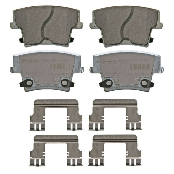 Disc Brake Pad Set Fits select: 2006-2014 DODGE CHARGER, 2014-2015 CHRYSLER 300C