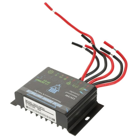 

Lihe Waterproof Solar Charge Controller 12V 24V 10A Solar Panel Charging Battery Regulator for Street Lamp Billboard