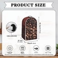 thumbnail image 6 of HELLHERO Coffee Bean Pattern Protective Case for Kitchen Use Fitted, Waterproof Blender Protection 15.94"H x 9.45"L x 7.28"W, 6 of 6