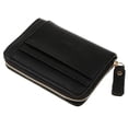 thumbnail image 1 of Becaristey Men Slim Leather Wallet Purse Credit Card Holder Black Front Case Pocket Style A 1Set, 1 of 6